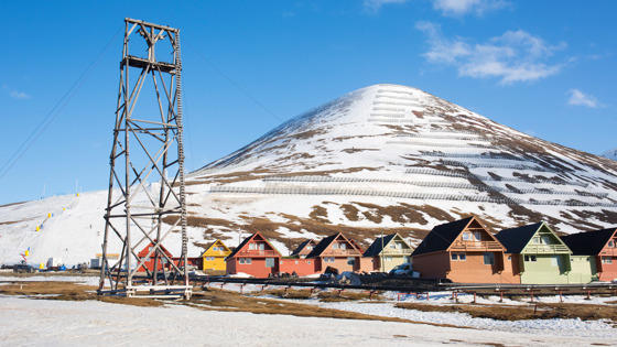 Bolighus, også kalt spisshus på Svalbard