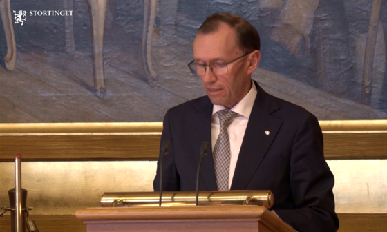 Utenriksminister Espen Barth Eide holder en tale