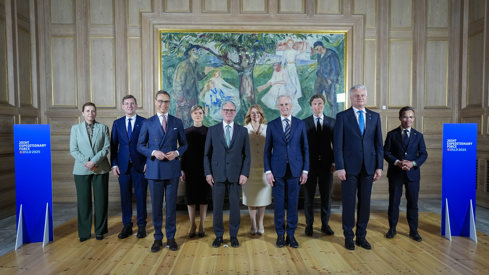 Gruppefoto av deltakerne på JEF-møtet i Oslo